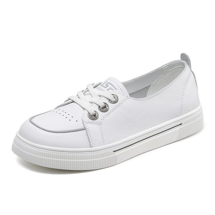 Dame Klassiske Læder Sneakers Stilla