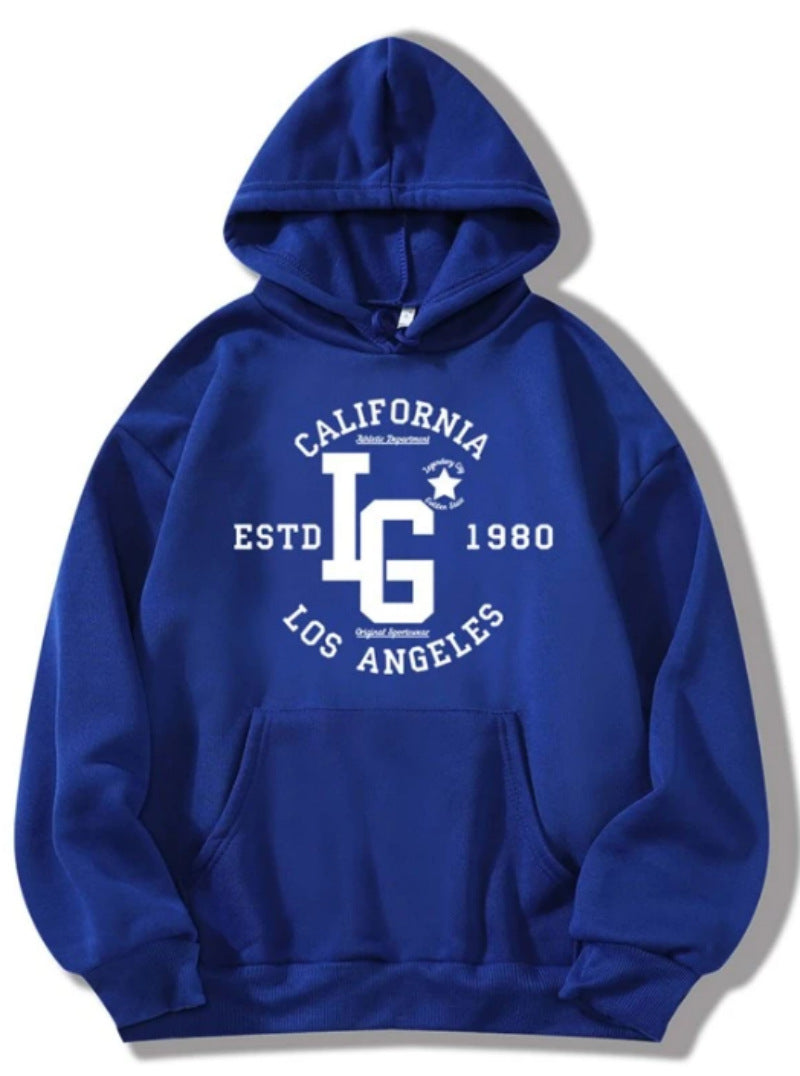 Kvinders hoodie med sporty California tryk Skovae