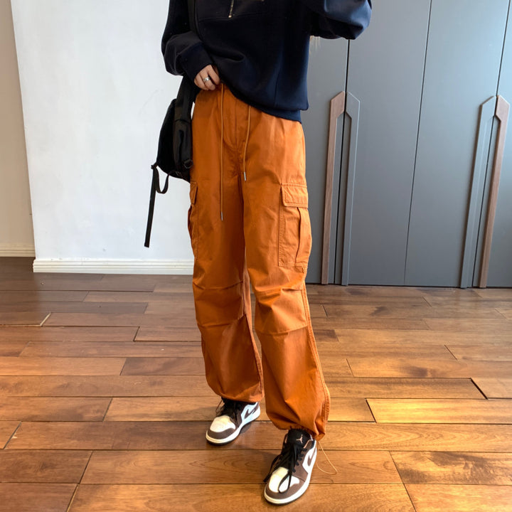 Damer Cargo-bukser i Urban Style med høje lommer og justerbar talje Stilla