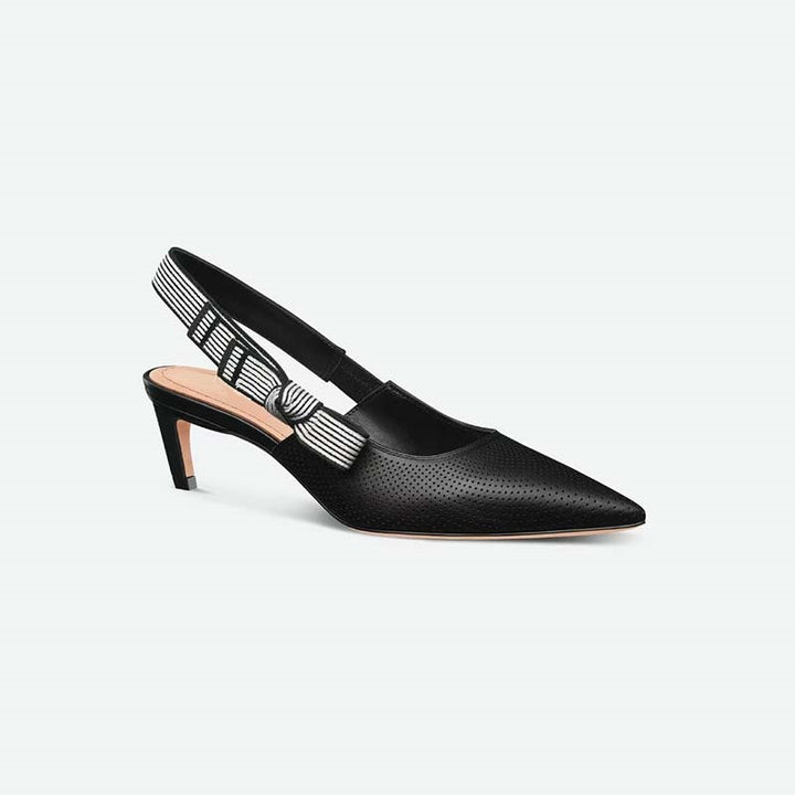 Femme Slingback Elegant Spids-tå Stiletter Stilla