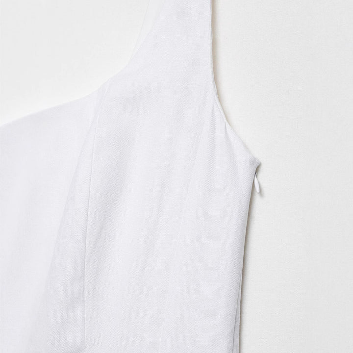 Femme A-linje midi kjole med klassisk design Stilla
