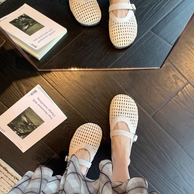Dame Åndbare Slipper Clogs med Justerbar Rem Stilla