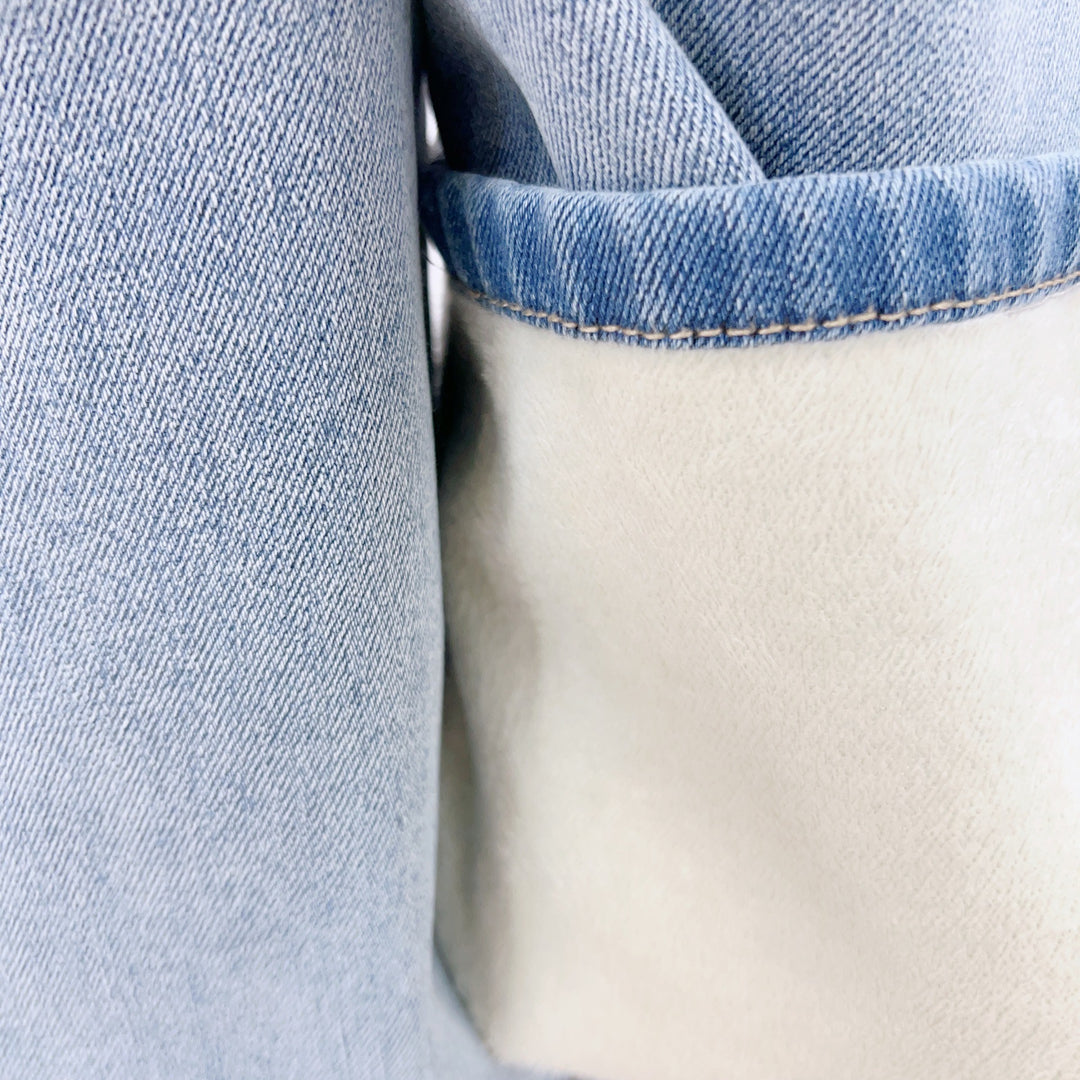 Dame Bred High-Waist Jeans med afslappet pasform og frisk denim-look Stilla