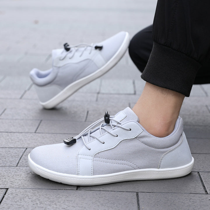 Herrer Fritid Slip-On Sneakers med elastisk snøresystem Stilla