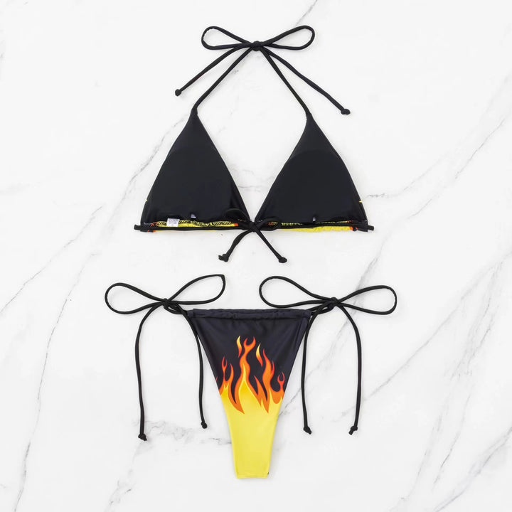 Dame Triangle Flare Bikini-top Stilla