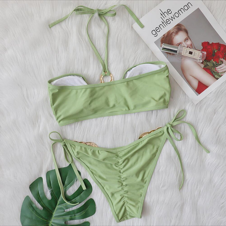 Kvinder Strappy To-delt Bikini sæt Stilla
