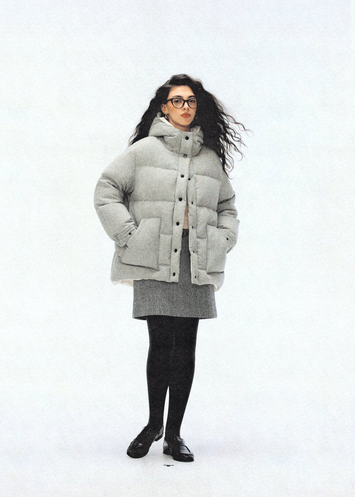 Stilla | Havne Oversized Pufferjakke