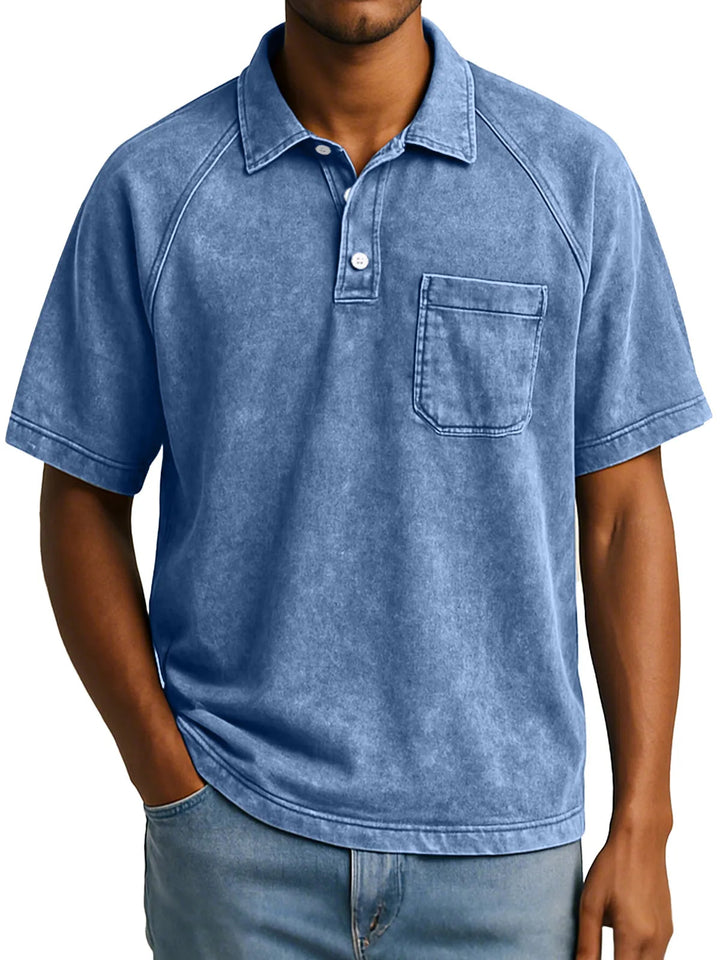 Herrer Fritid Vintage Polo Shirt Stilla