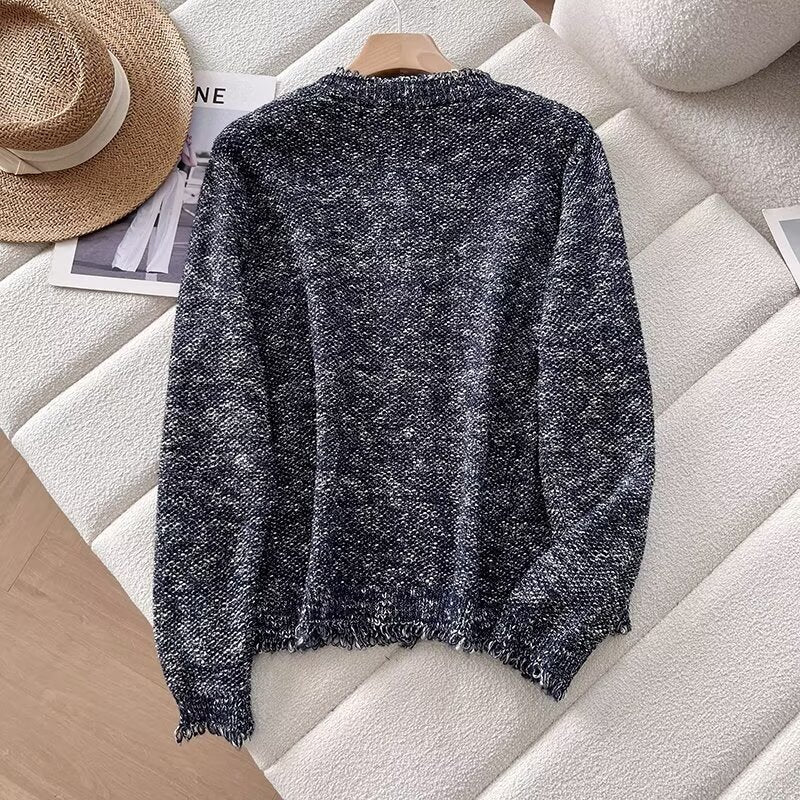 Dame mode cardigan med knaplukning og praktiske lommer Stilla