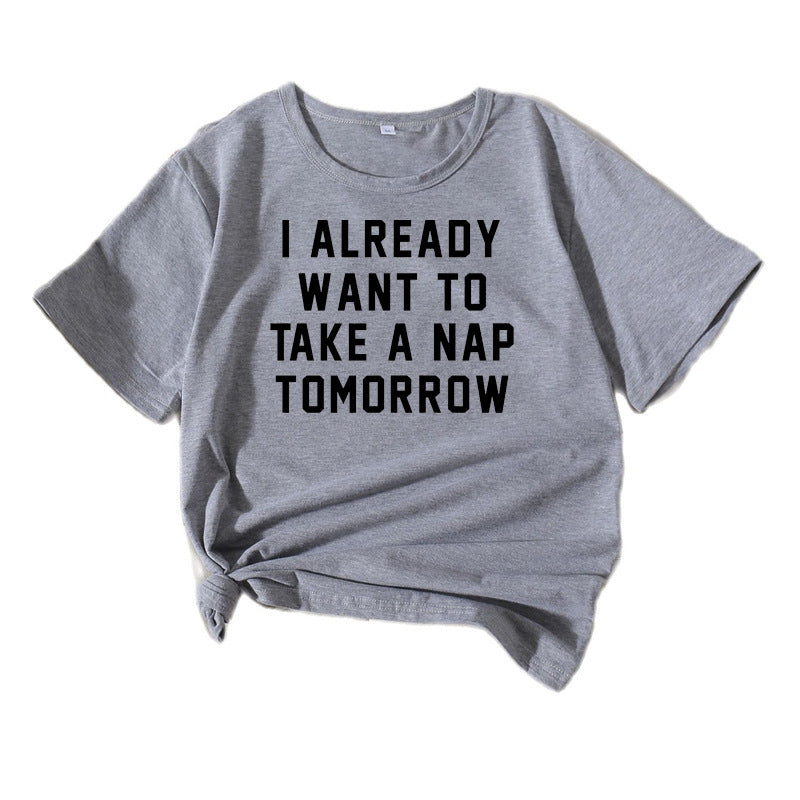 Dame Behageligt Citat T-Shirt Stilla