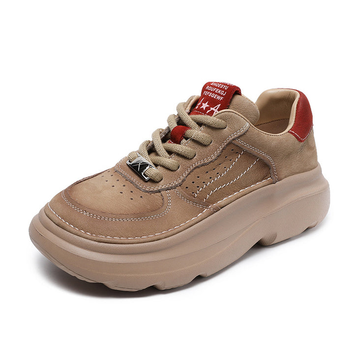 Herrer Casual Chunky Sneakers med let design Stilla