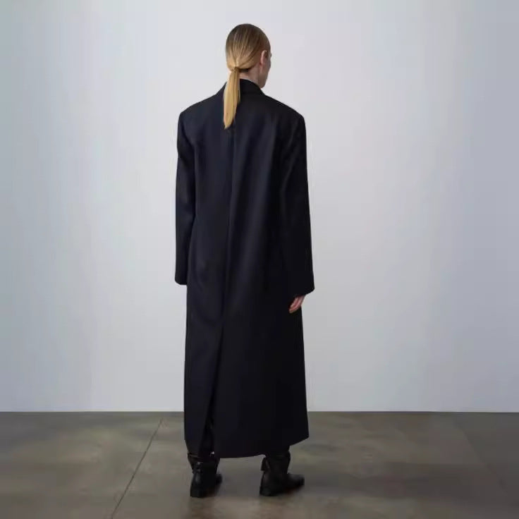 Kvinders elegante oversized frakke Stilla