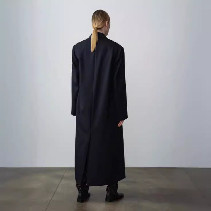 Kvinders elegante oversized frakke Stilla