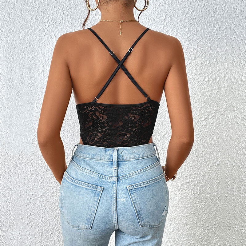Femme Spids-Detail Body Stilla