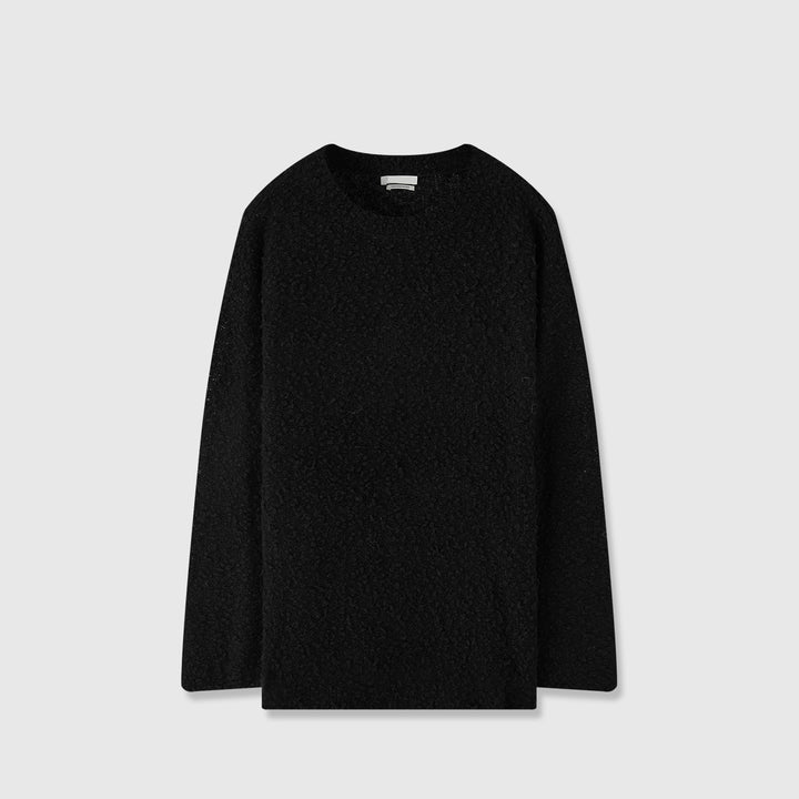 Kvinders hyggelige striktrøje med blødt materiale og oversized pasform Stilla