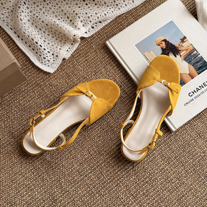 Femme Elegante Slingback Sandaler Stilla