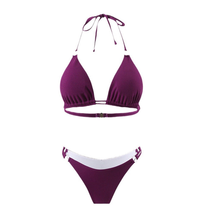 Dame Triangel-Bikini med justerbare stropper og moderne snit Stilla