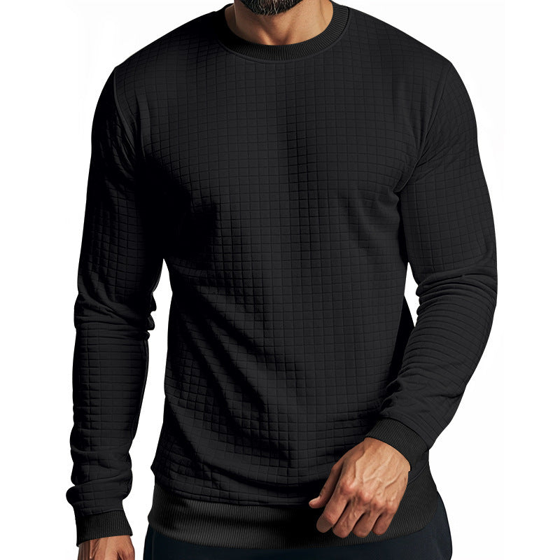 Herrer struktureret langærmet pullover Stilla