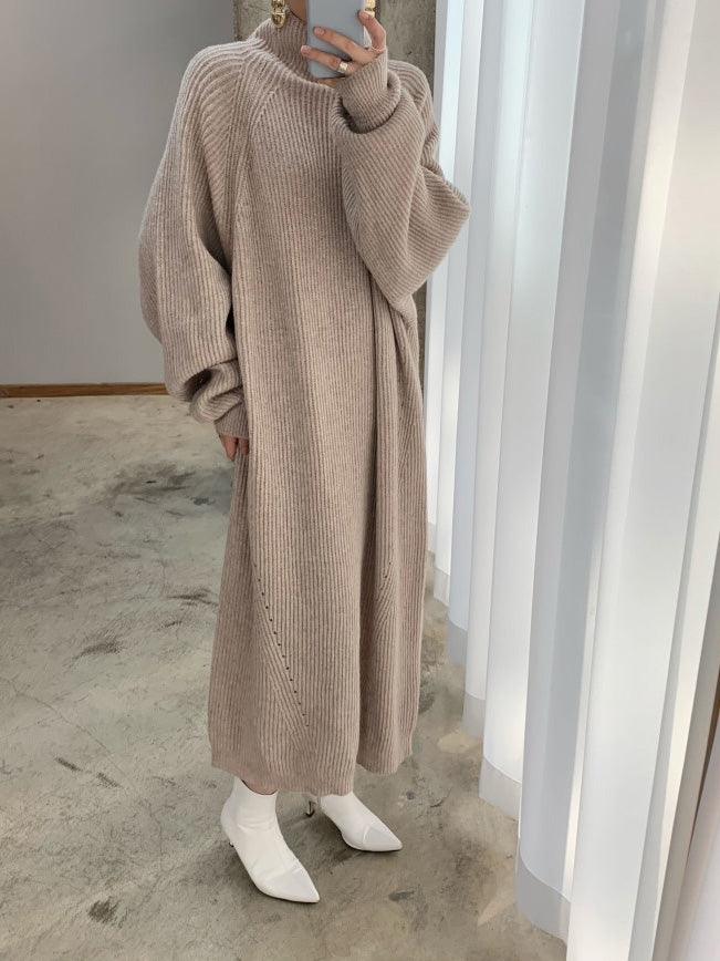 Stilla | Casual Kjole Med Rullekrave