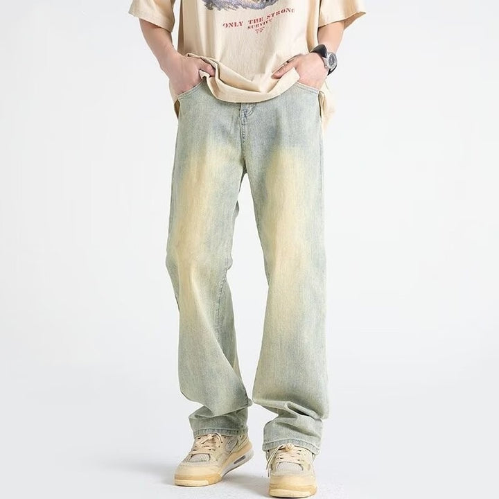 Dame afslappede høj talje jeans med afslappet snit og vintage inspireret design Stilla