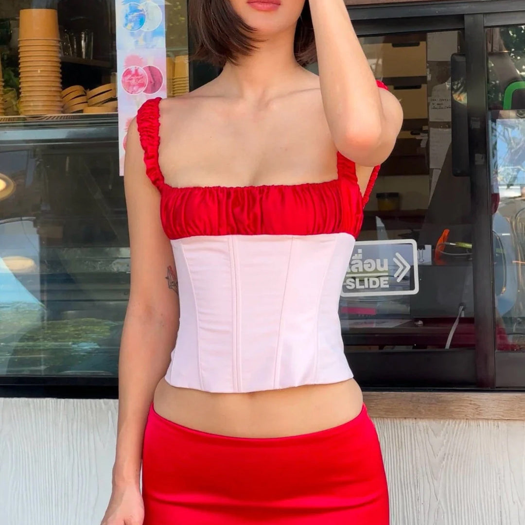 Dame Bustier Top Stilla