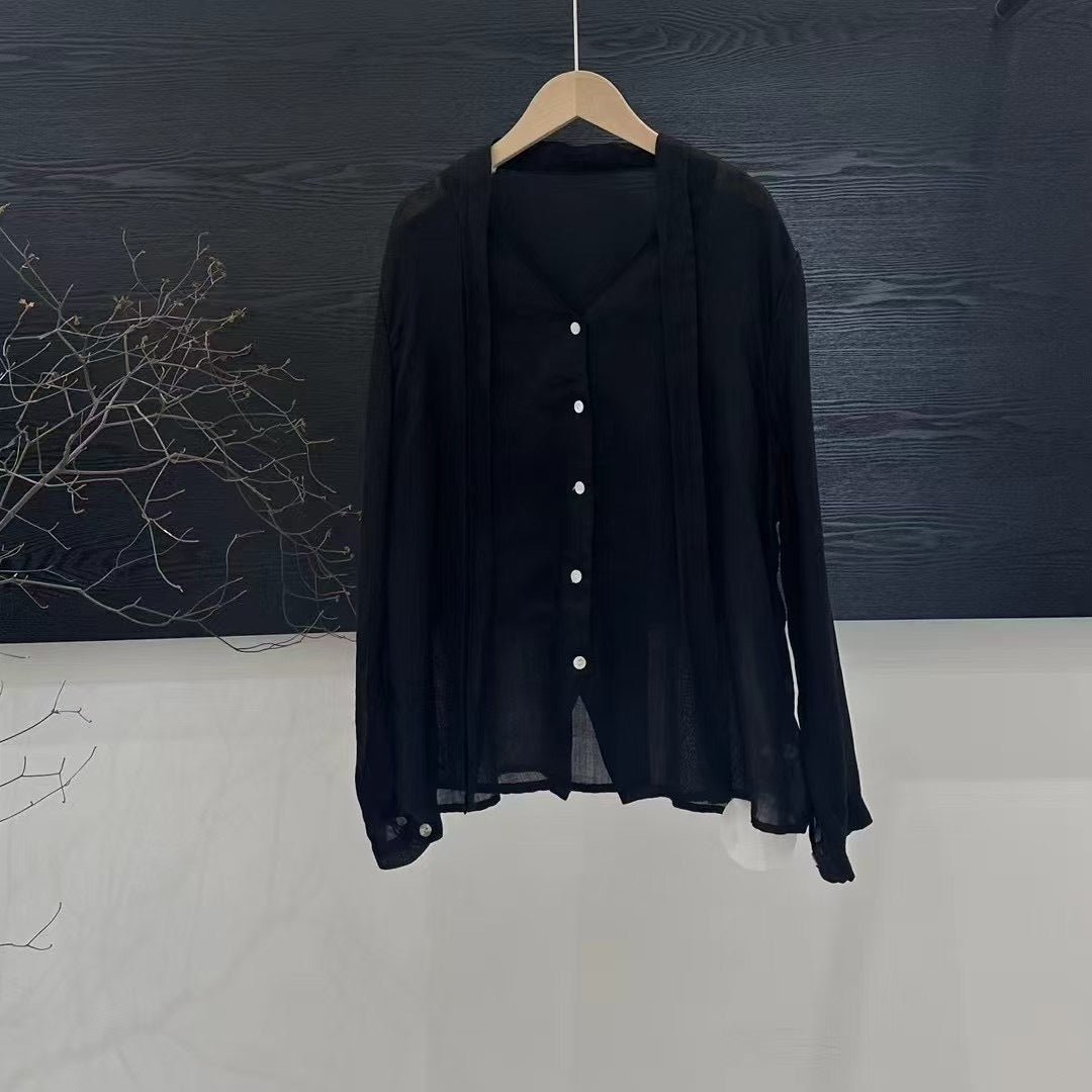 Femme Let Button-Down Lagdelt Bluse Stilla