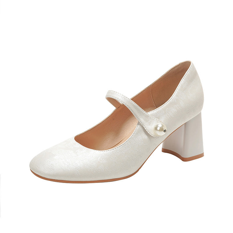 Dame Elegante Mary Jane Hæle Stilla