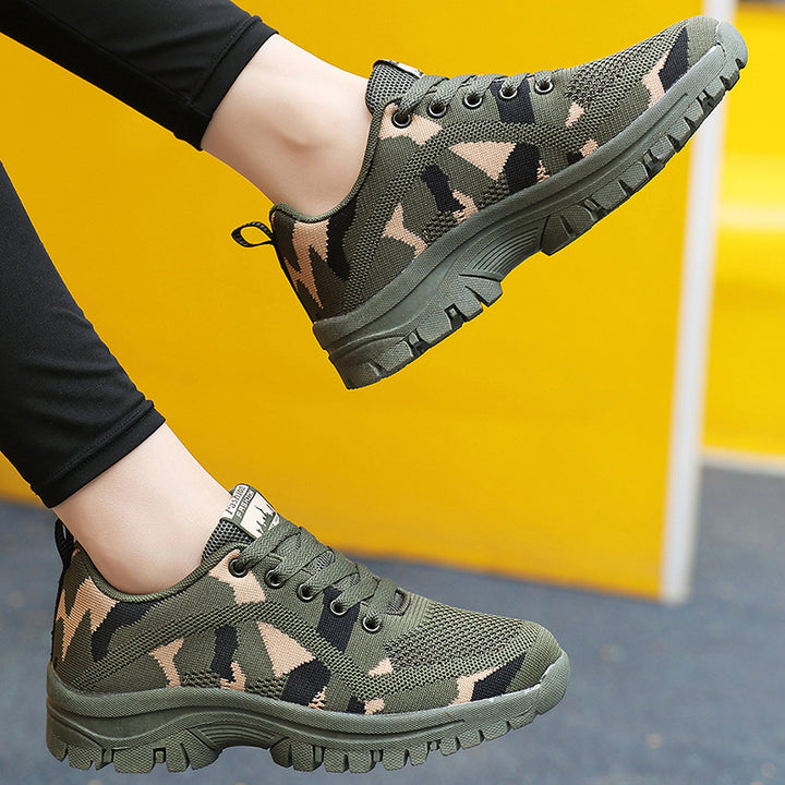 Herrer Camo Mesh Løbesko Stilla