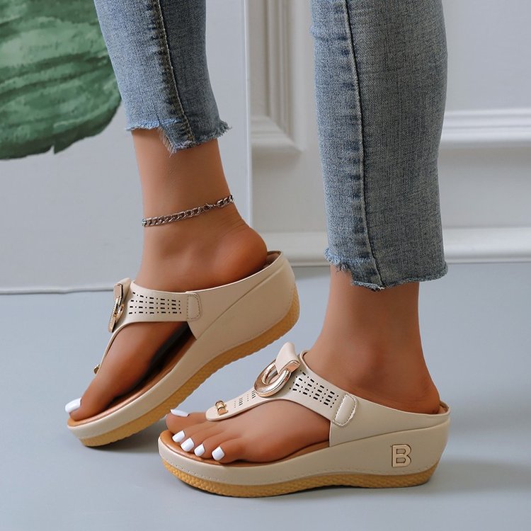 Dame Mode Keil Sandaler Stilla