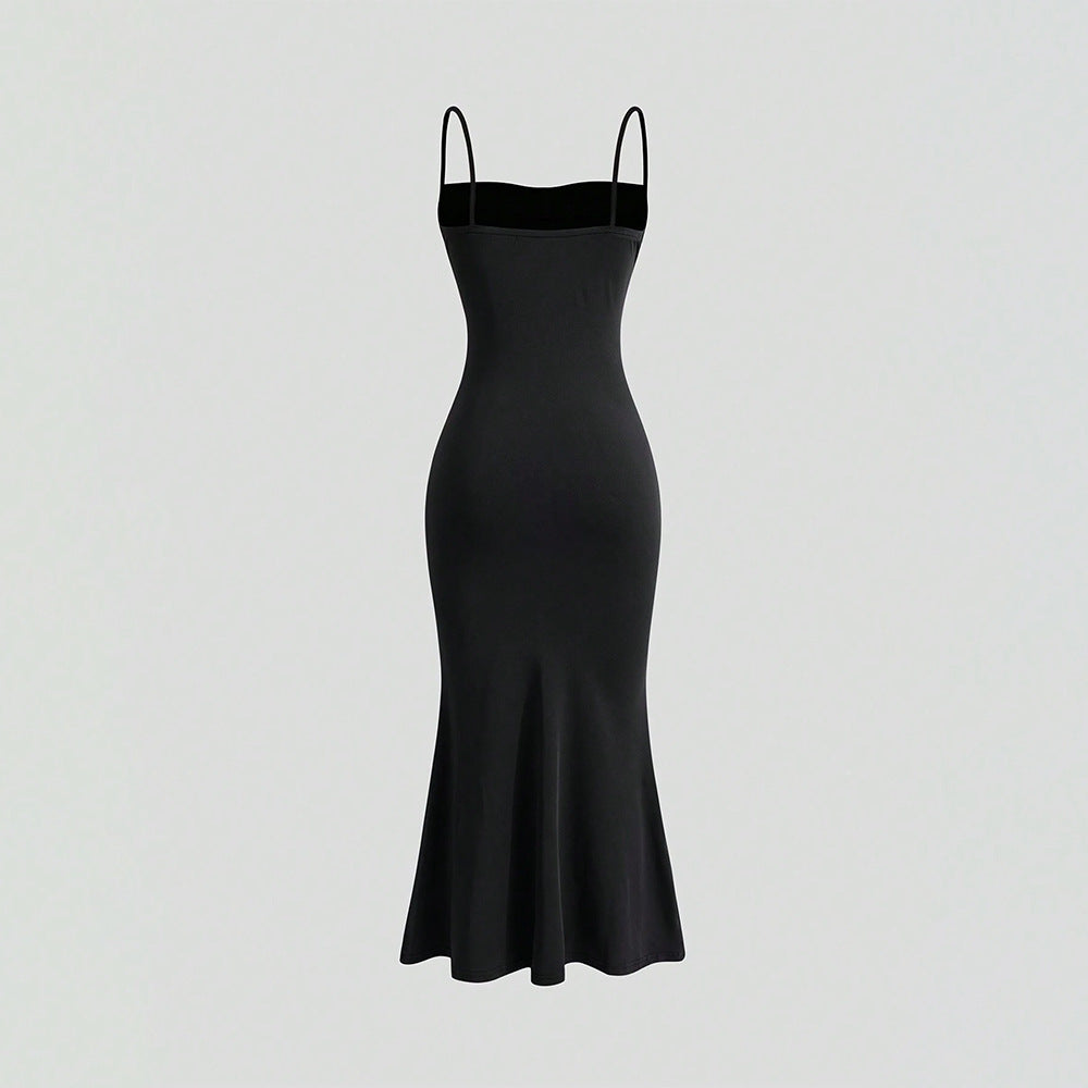Damer Maxikjole med elegante pagder og off-the-shoulder stropper Stilla