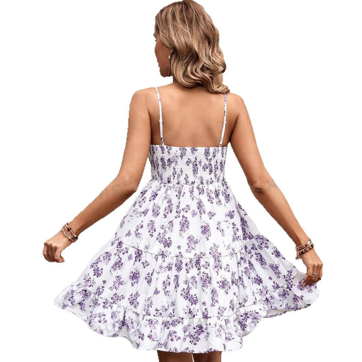 Kvindernes luftige sommerkjole med fashionable ruffle detaljer Stilla