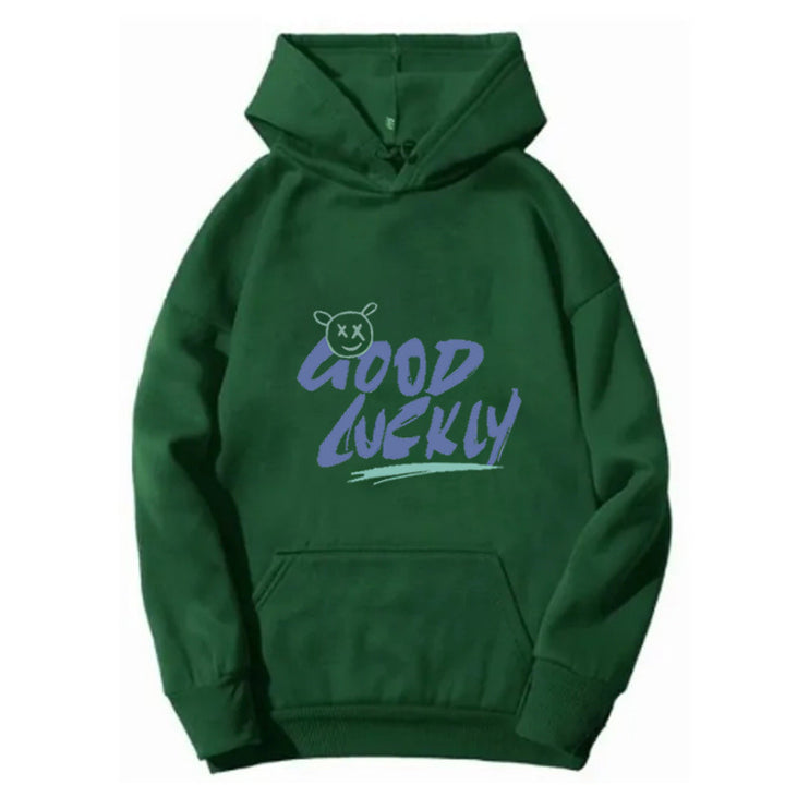 Kvinders Hoodie med Moderne Grafisk Design Skovae