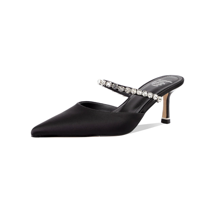 Femme Elegante Slingback High-Heels Pumps med strassdetaljer Stilla