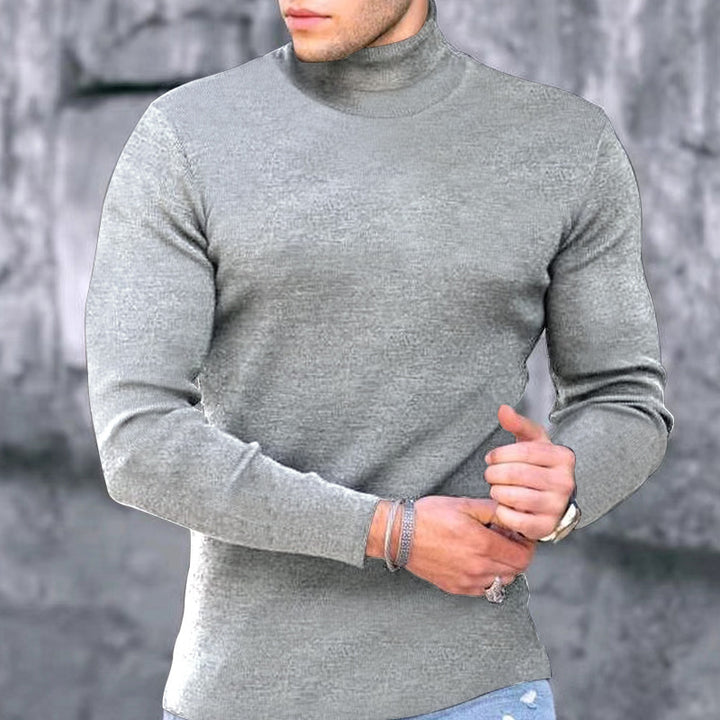 Dame rullekrave sweater lavet af åndbart og elastisk bomuld Stilla