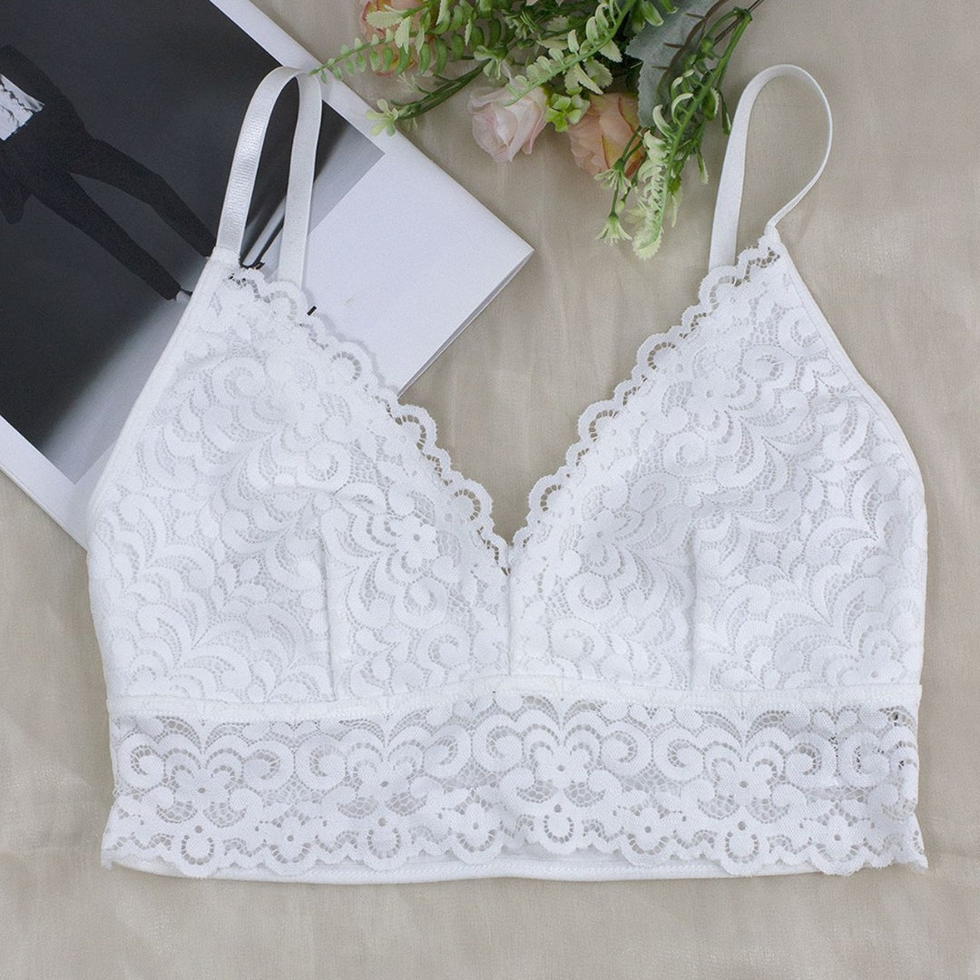 Dame Spids-Bustier med elegant V-udskæring Stilla