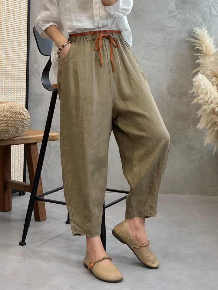Dame Relaxed Fit Let Cargo-Bukser Stilla