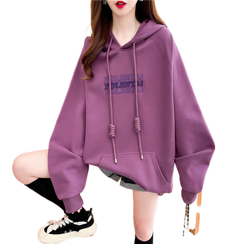 Femme Casual Graphic Hoodie Stilla