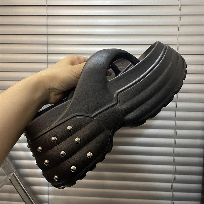 Dame platform-sandaler med trendy design og komfortabel sål Stilla
