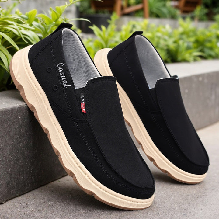 Dame fritid Slip-On sko med skridsikker sål og behageligt indvendigt foer Stilla