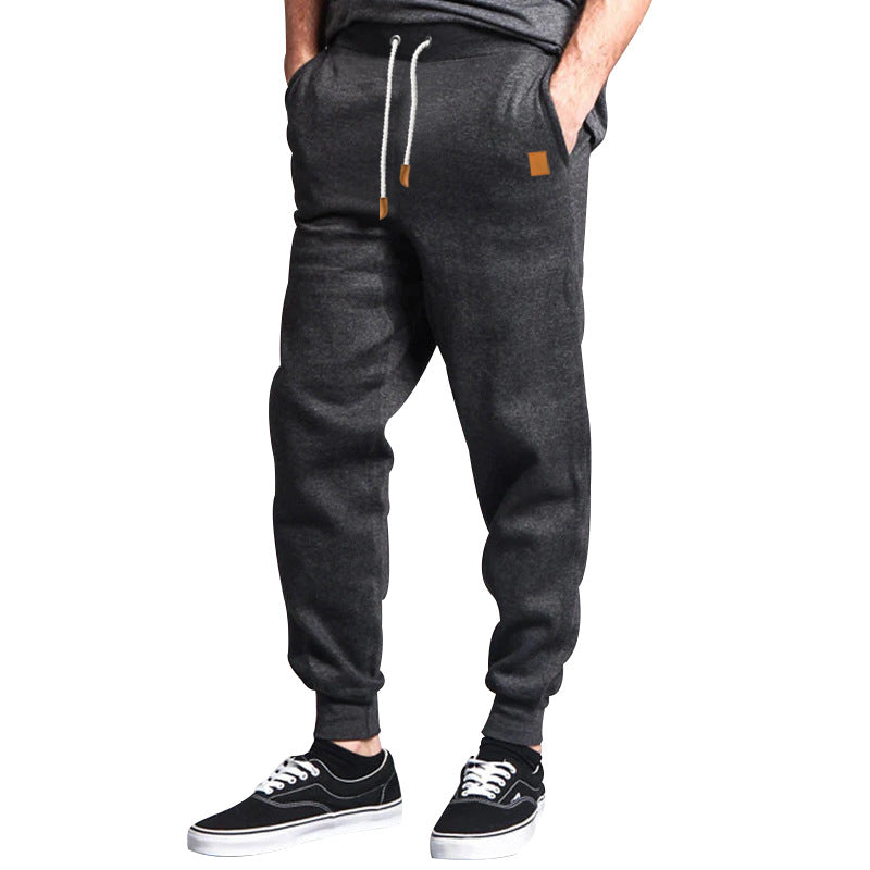 Herrer afslappede sweatpants med sidelommer og elastisk bånd Stilla