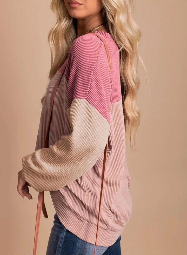Stilla | Lækkert Sweatshirt Med Rund Halsudskæring