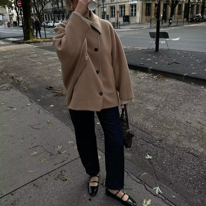 Stilla | Oversized Jakke Med Lommer