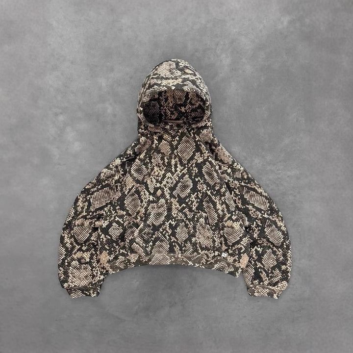 Femme Oversized Python-print Sweatshirt Stilla