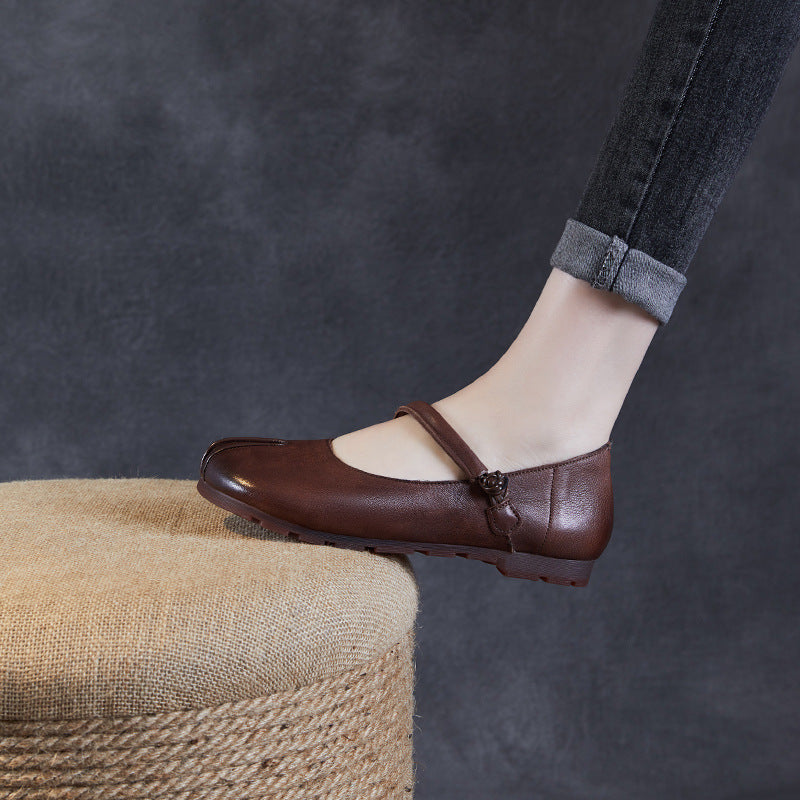 Dame Elegant Riemchen Mary Jane Ballerinas Stilla