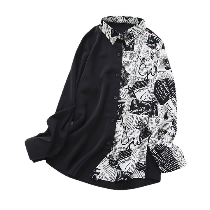 Kvinders Mode Bluse med Kreativ Print Stilla