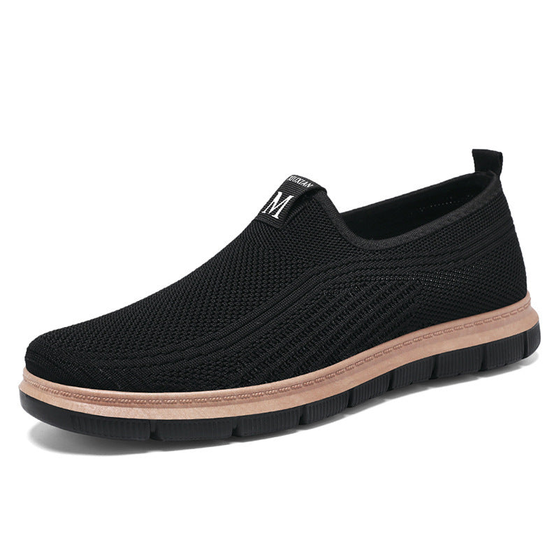 Femme åndbare Slip-On løbesko med fleksibelt strikdesign Stilla