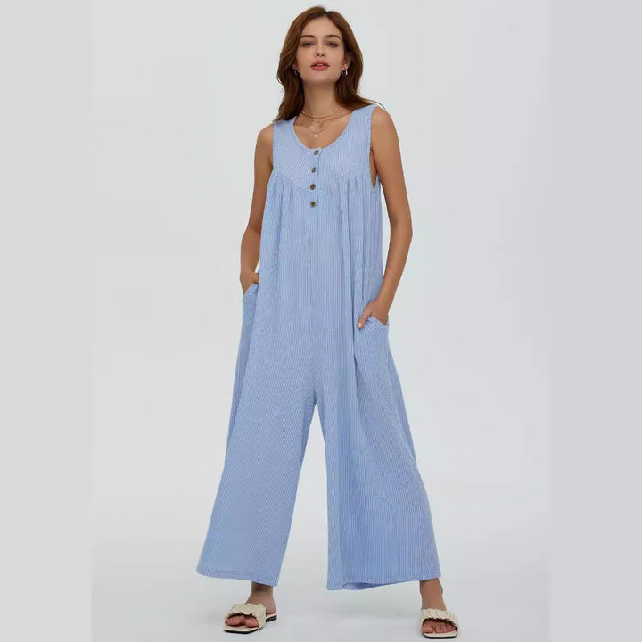 Stilla | Fresh Casual Lomme Detalje Jumpsuit