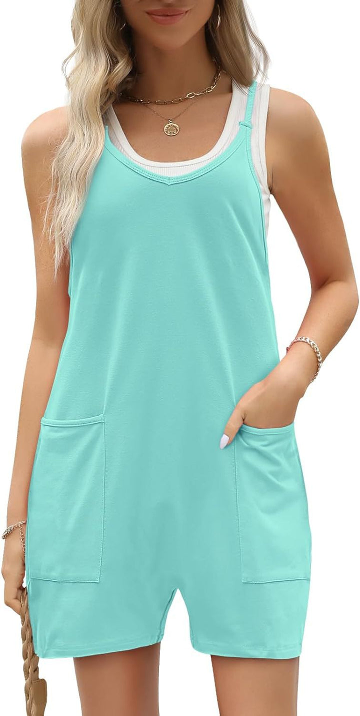 Dame Kort Overall Stilla