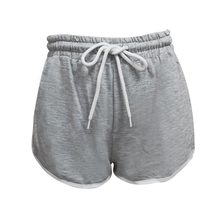 Dame Sporty Shorts med elastisk talje og snor Stilla