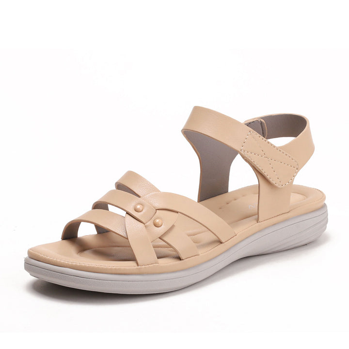 Dame komfort-sandaler med justerbart remdesign og anatomisk fodbed Stilla